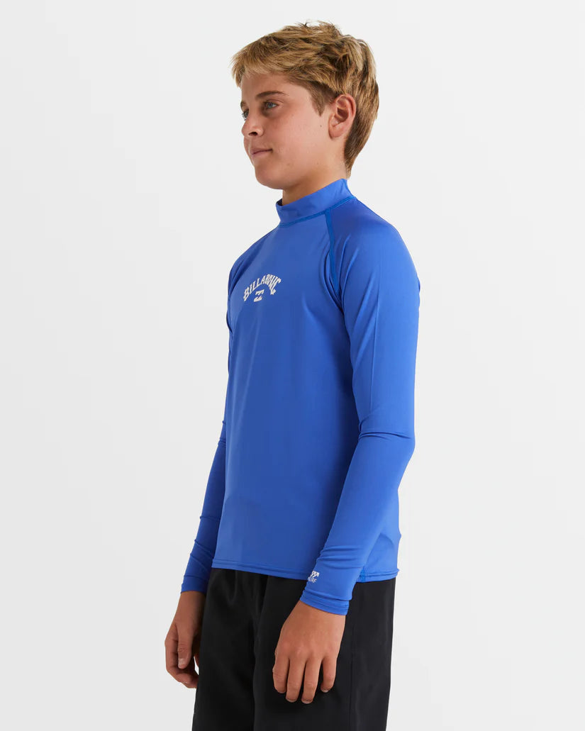 Billabong All Day Arch Rash Vest Boys 8-16