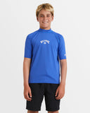 Billabong All Day Arch Rash Vest Boys 8-16