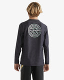 Billabong Rotor Shorline Long Sleeve Rash Vest Boys 8-16