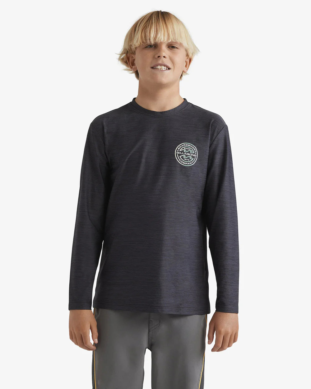 Billabong Rotor Shorline Long Sleeve Rash Vest Boys 8-16