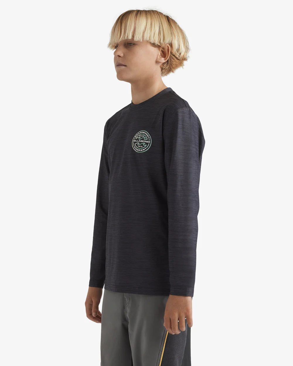 Billabong Rotor Shorline Long Sleeve Rash Vest Boys 8-16