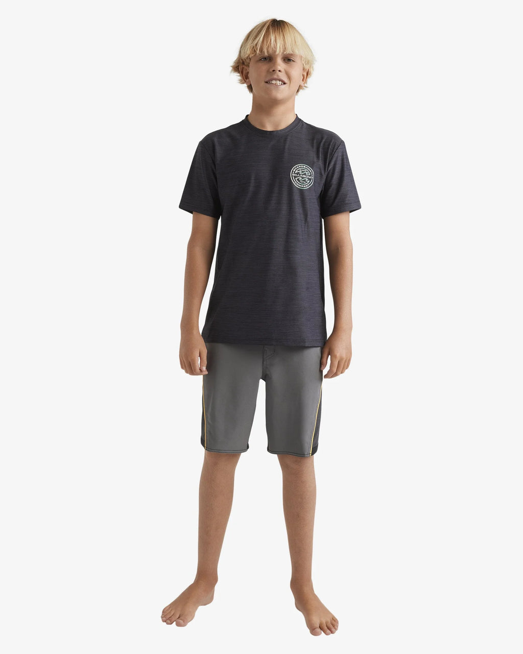 Billabong Rotor Shorline Rash Vest Boys 8-16