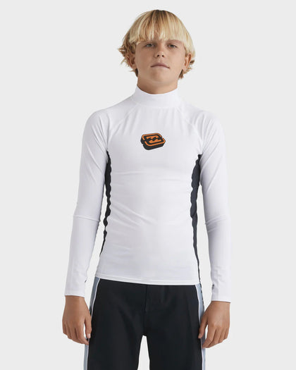 Billabong Spec 73 Long Sleeve Rash Vest Boys