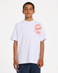 Billabong Boys Spec Blast T-Shirt White Boys 8-16