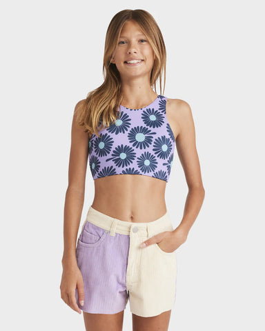 Billabong Mixing Vines Denim Shorts Girls 6-14