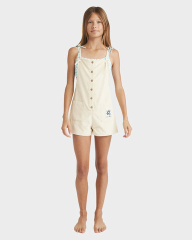 Billabong Wave Watch Jr Playsuit Girls 6-16