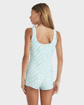 Billabong Lost On You Retro Surf Bodysuit One Piece Girls 6-16