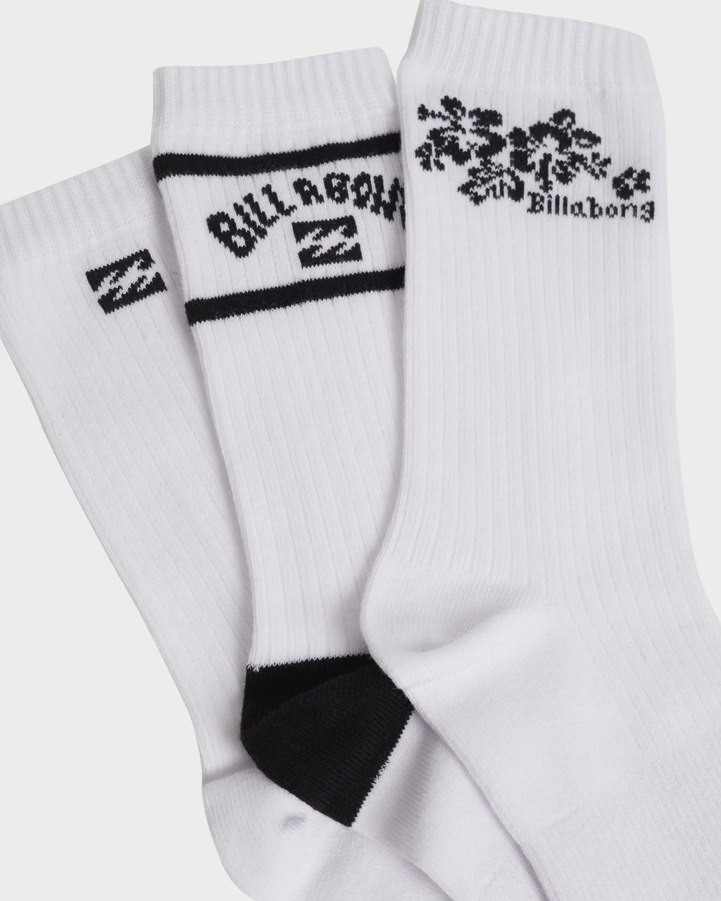 Billabong Good Times 3 Pack Crew Socks