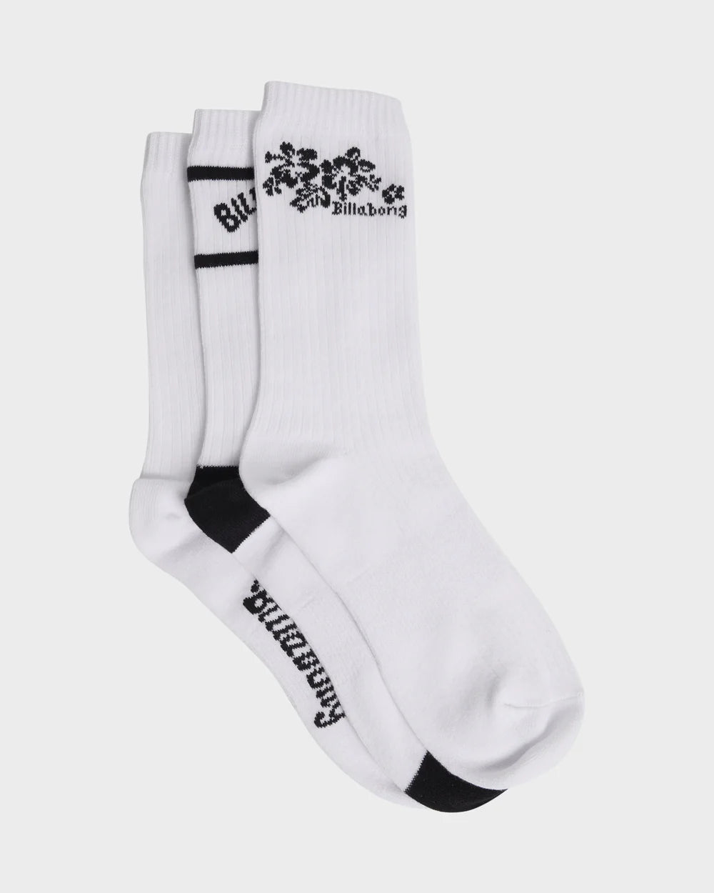 Billabong Good Times 3 Pack Crew Socks
