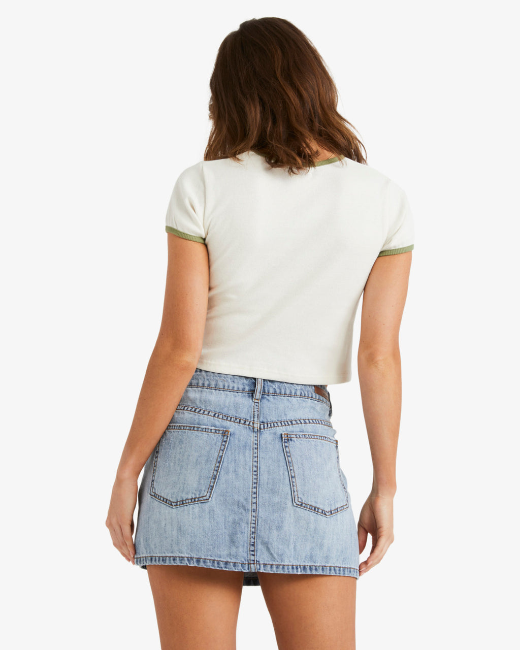Billabong Frankie Denim Mini Skirt