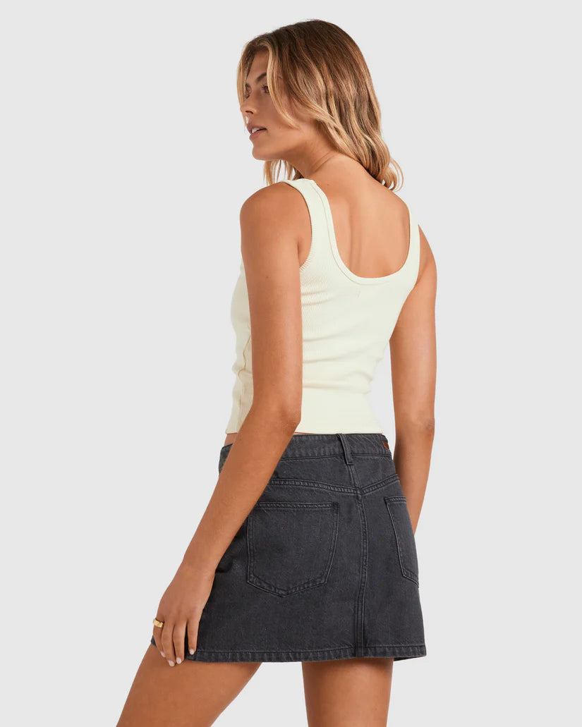 Billabong Frankie Denim Mini Skirt