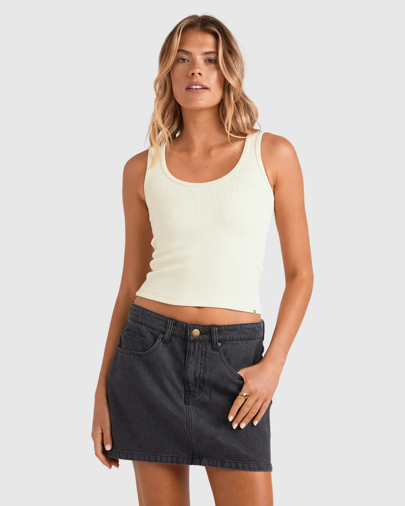 Billabong Frankie Denim Mini Skirt