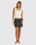 Billabong Frankie Denim Mini Skirt