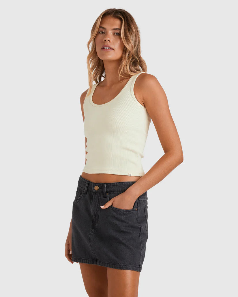 Billabong Frankie Denim Mini Skirt