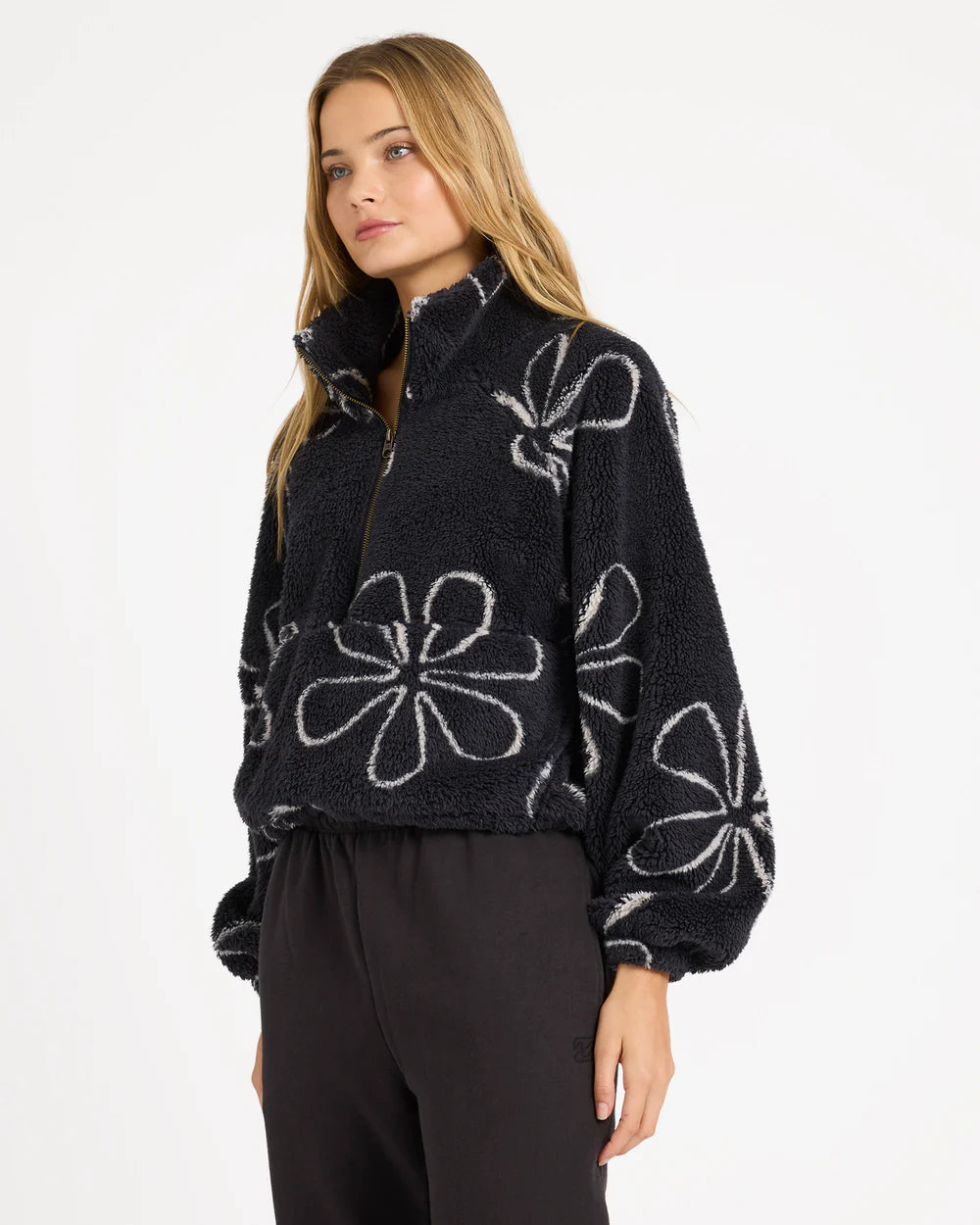 Billabong Good Life Half Zip Fleece Jumper