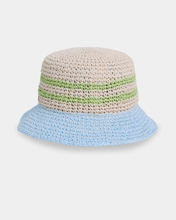 Billabong Beach Club Straw Bucket Hat