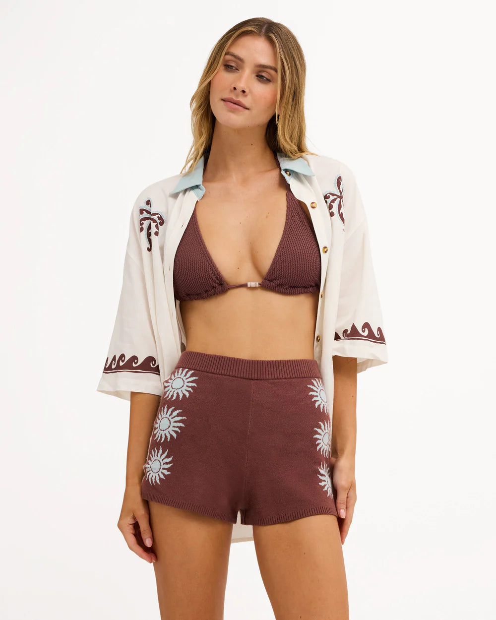 Billabong Sun Shadow Elastic Waist Shorts