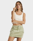 Billabong Hilary Cargo Cord Skirt