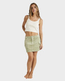 Billabong Hilary Cargo Cord Skirt