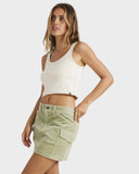 Billabong Hilary Cargo Cord Skirt