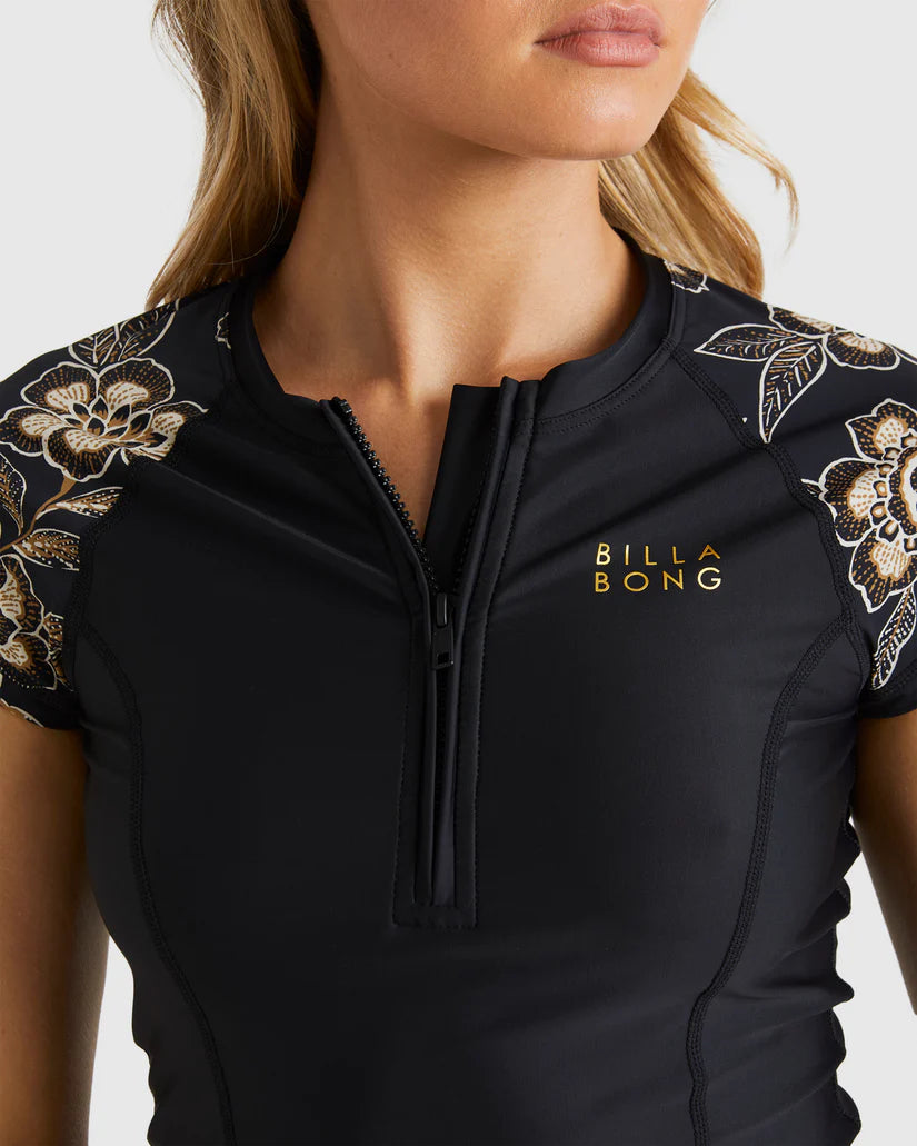 Billabong Moon Blooms Point Break Rash Vest