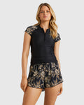 Billabong Moon Blooms Point Break Rash Vest