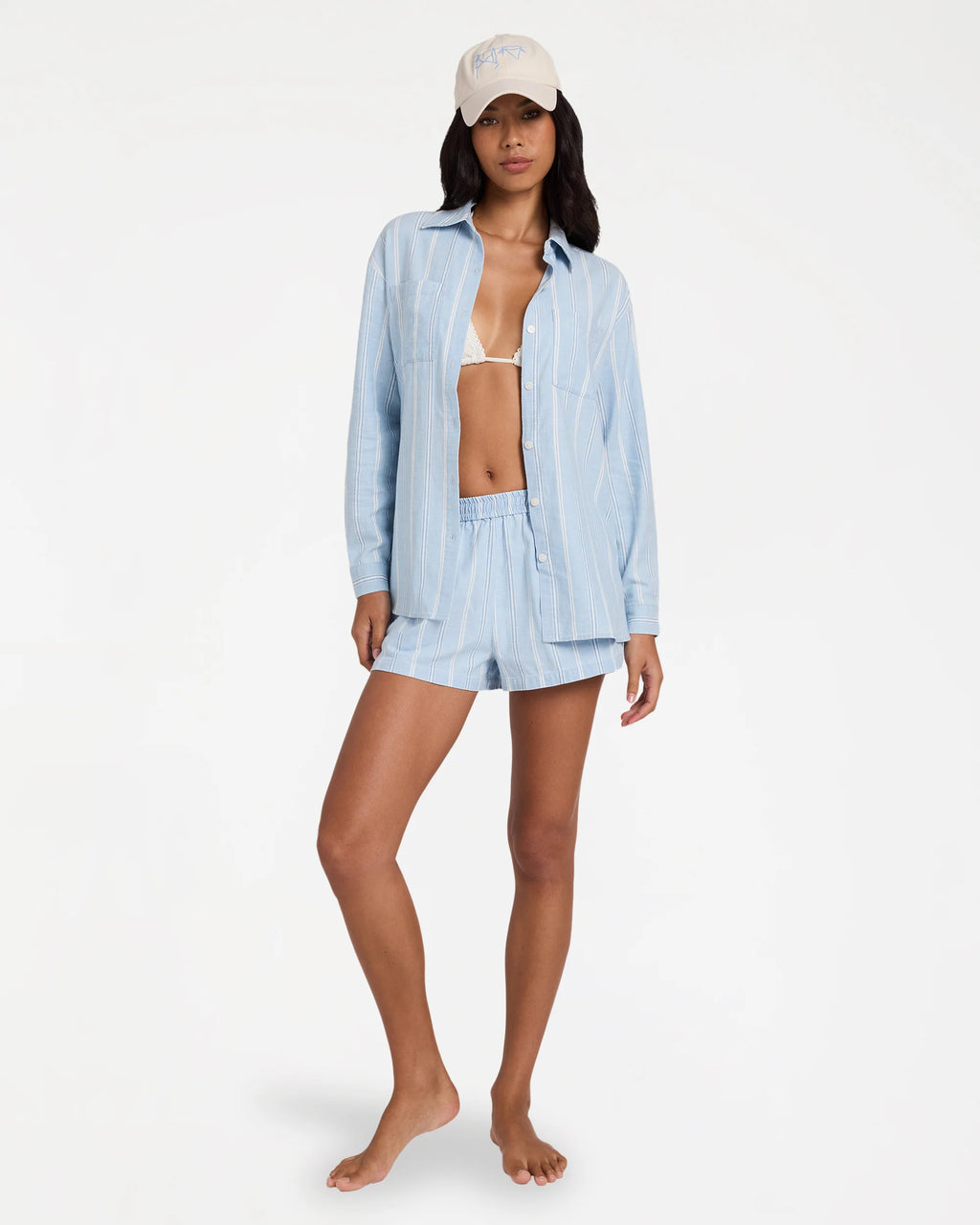 Billabong Salt Air Stripe Long Sleeve Shirt