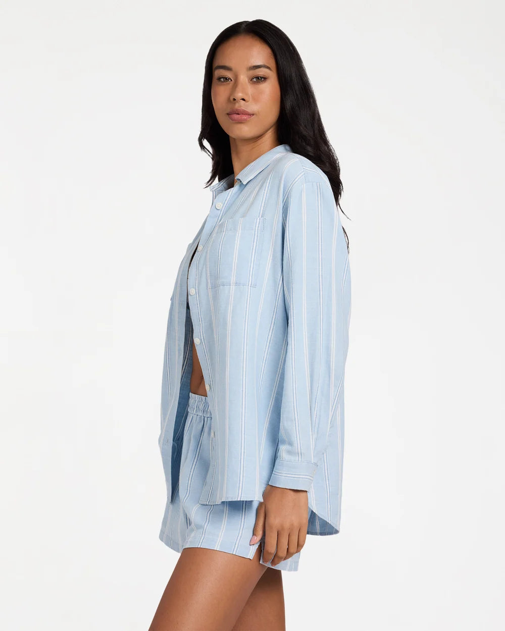 Billabong Salt Air Stripe Long Sleeve Shirt