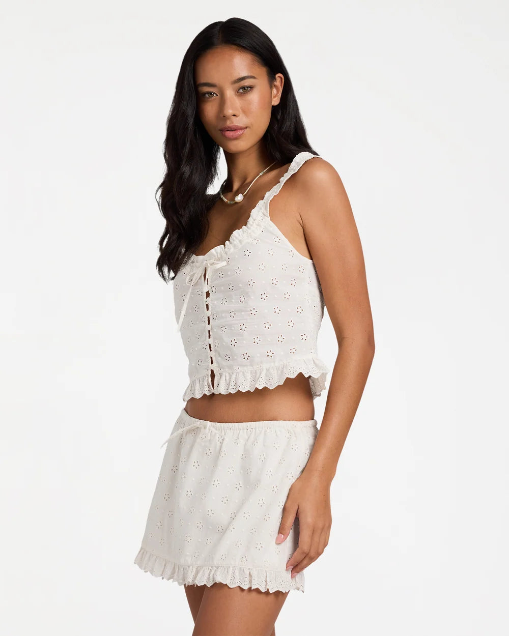 Billabong Simply Sweet Broderie Top