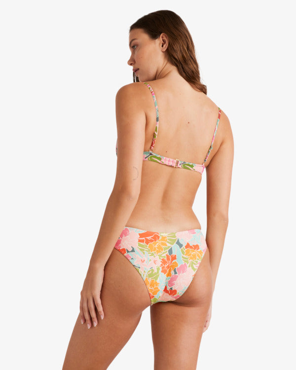 Billabong Tropic Highs Twisted Demi Bra Bikini Top