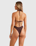 Terry Rib Remi Tri Bikini Top