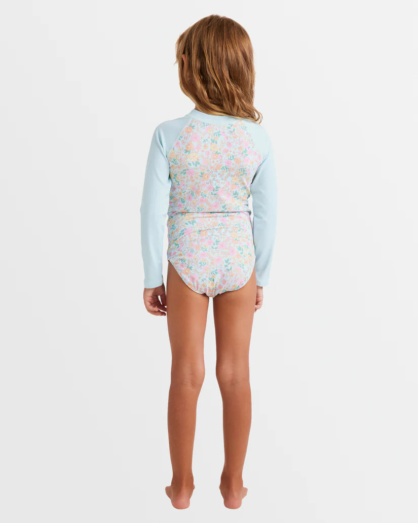Billabong In My Dreams One Piece Rash Vest Girls 0-5