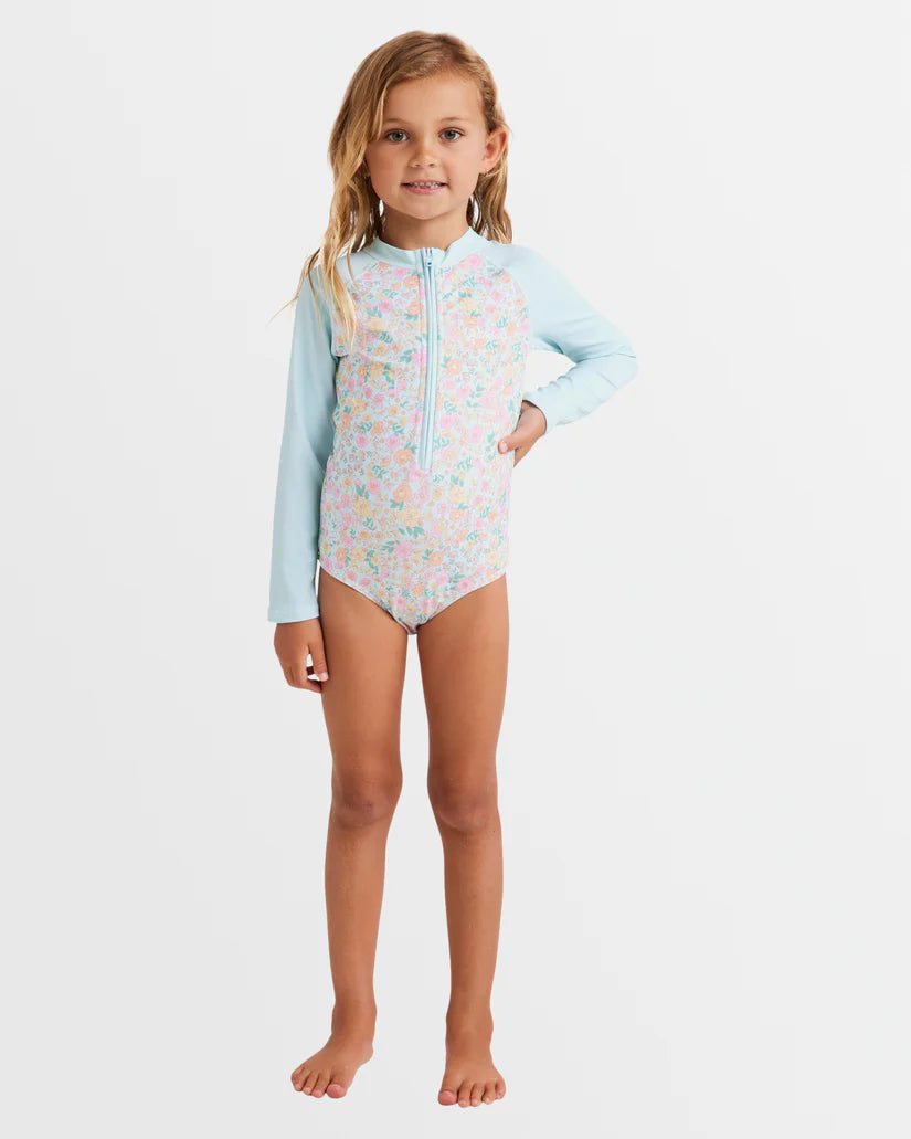 Billabong In My Dreams One Piece Rash Vest Girls 0-5