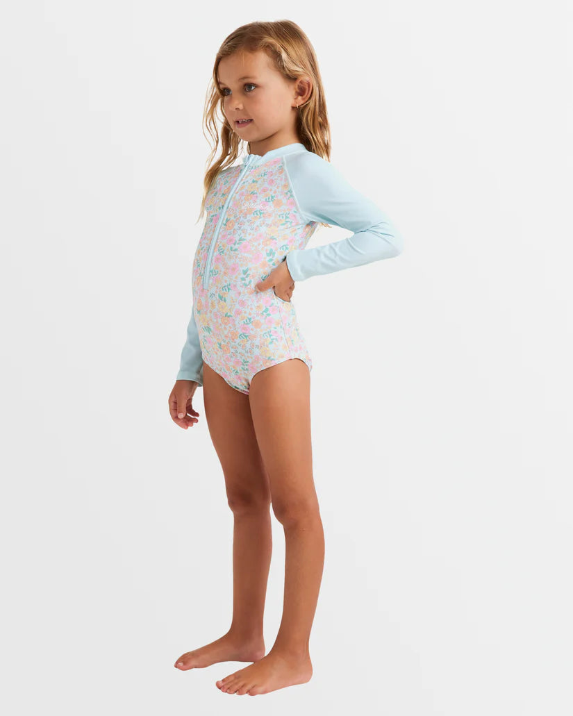 Billabong In My Dreams One Piece Rash Vest Girls 0-5