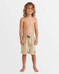 Billabong All Day Overdye Layback Boardshorts 13" Boys 0-7