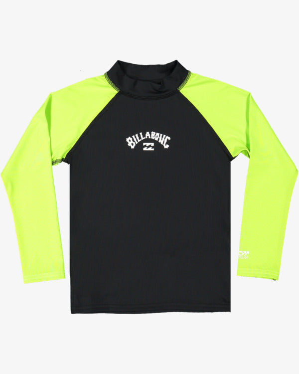 Billabong All Day Arch Rash Vest Boys 2-7