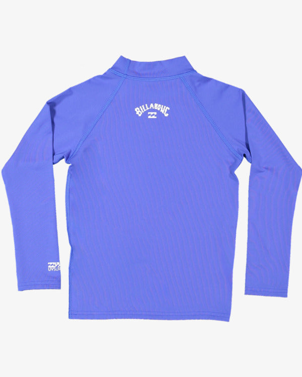 Billabong All Day Arch Rash Vest Boys 2-7