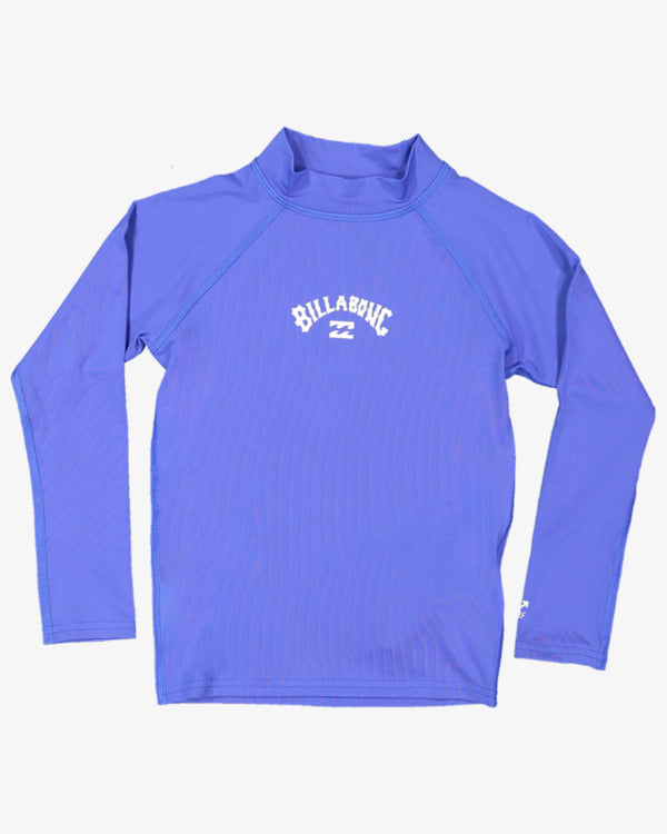 Billabong All Day Arch Rash Vest Boys 2-7