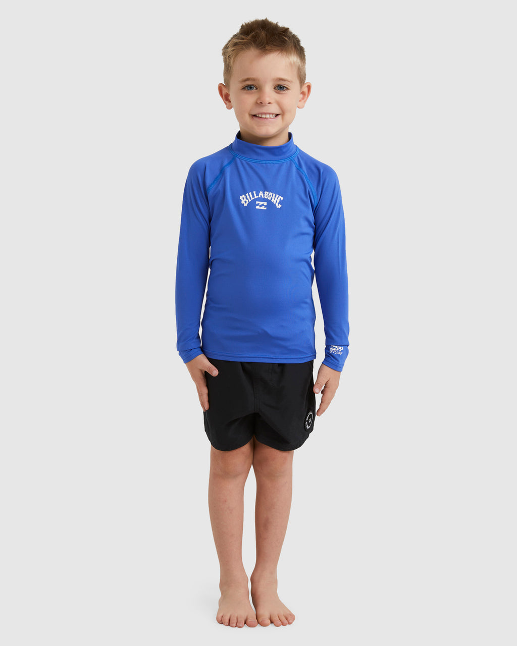 Billabong All Day Arch Rash Vest Boys 2-7