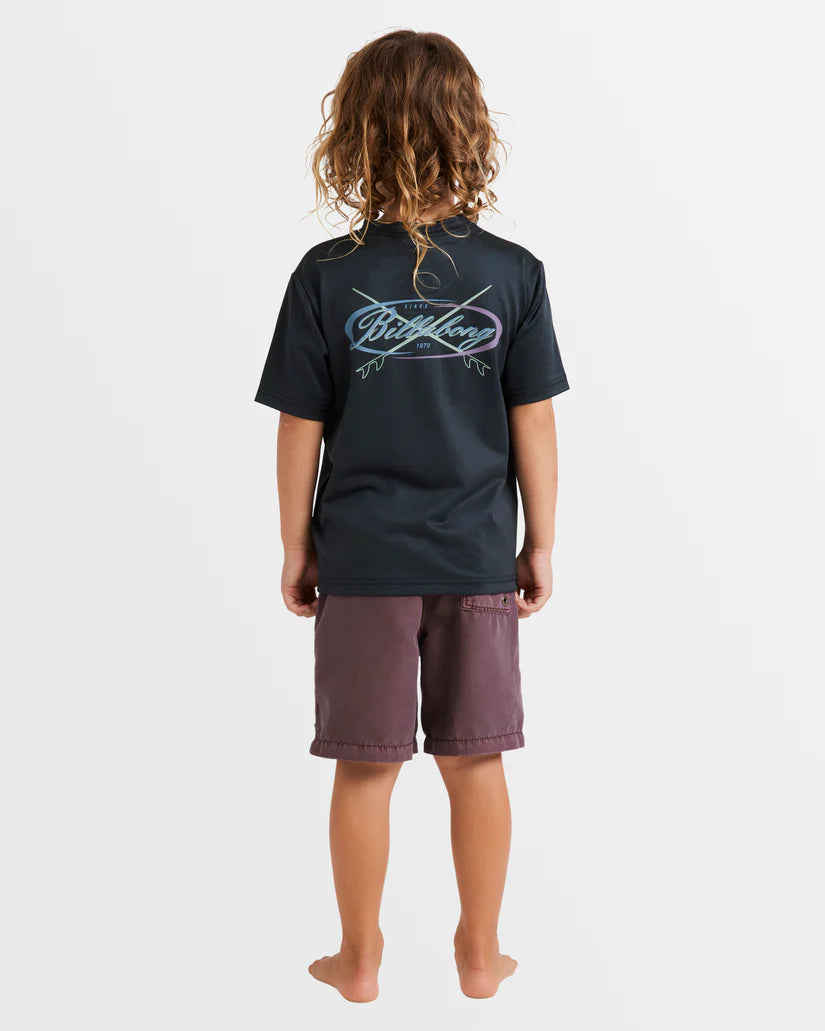 Billabong Cross Boards Rash Vest Boys 0-7