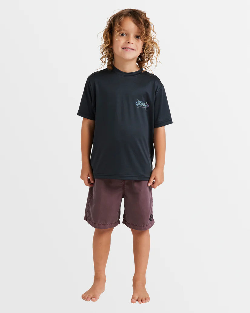 Billabong Cross Boards Rash Vest Boys 0-7