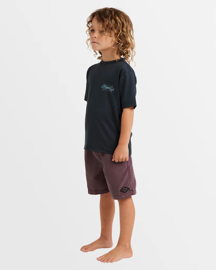 Billabong Cross Boards Rash Vest Boys 0-7
