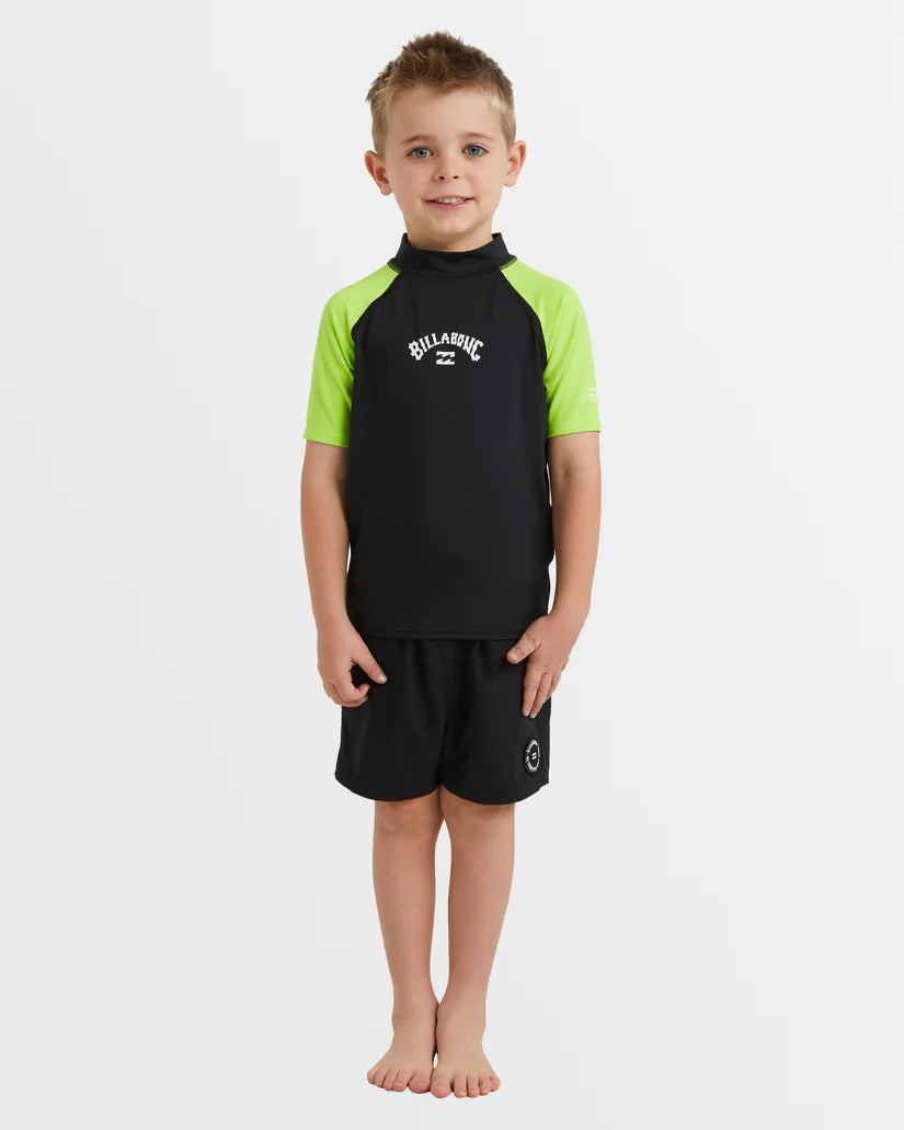 Billabong All Day Arch Rash Vest Boys 0-7