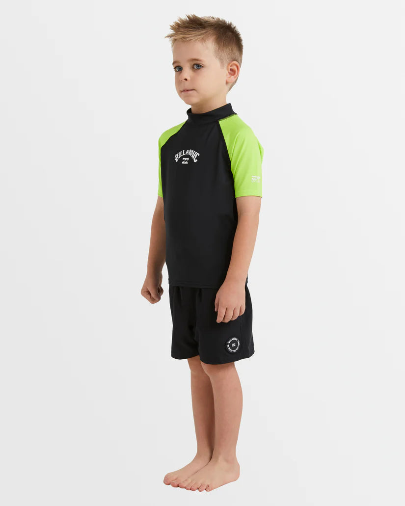 Billabong All Day Arch Rash Vest Boys 0-7