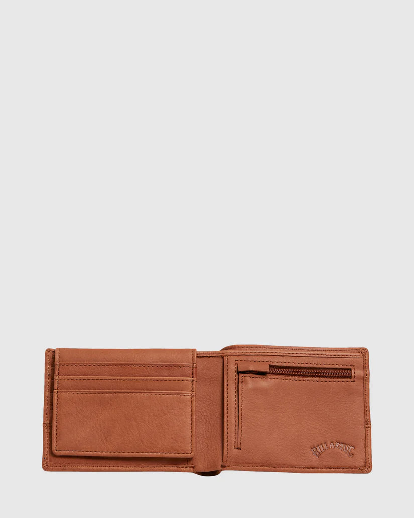 Billabong Dimension 2 In 1 Leather Wallet