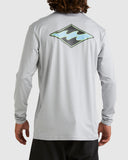 Diamond Shoreline Long Sleeve UPF 50 Surf T-Shirt