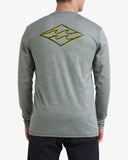 Diamond Shoreline Long Sleeve UPF 50 Surf T-Shirt