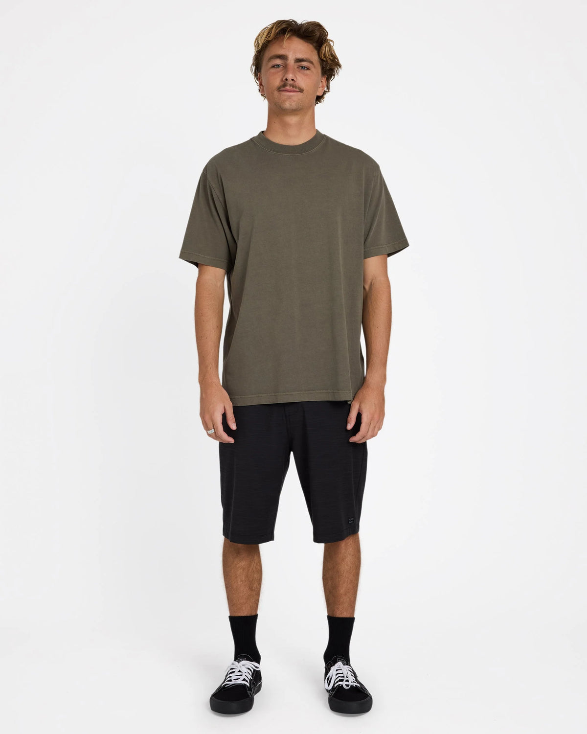 Billabong Premium Wave Wash T-Shirt Army