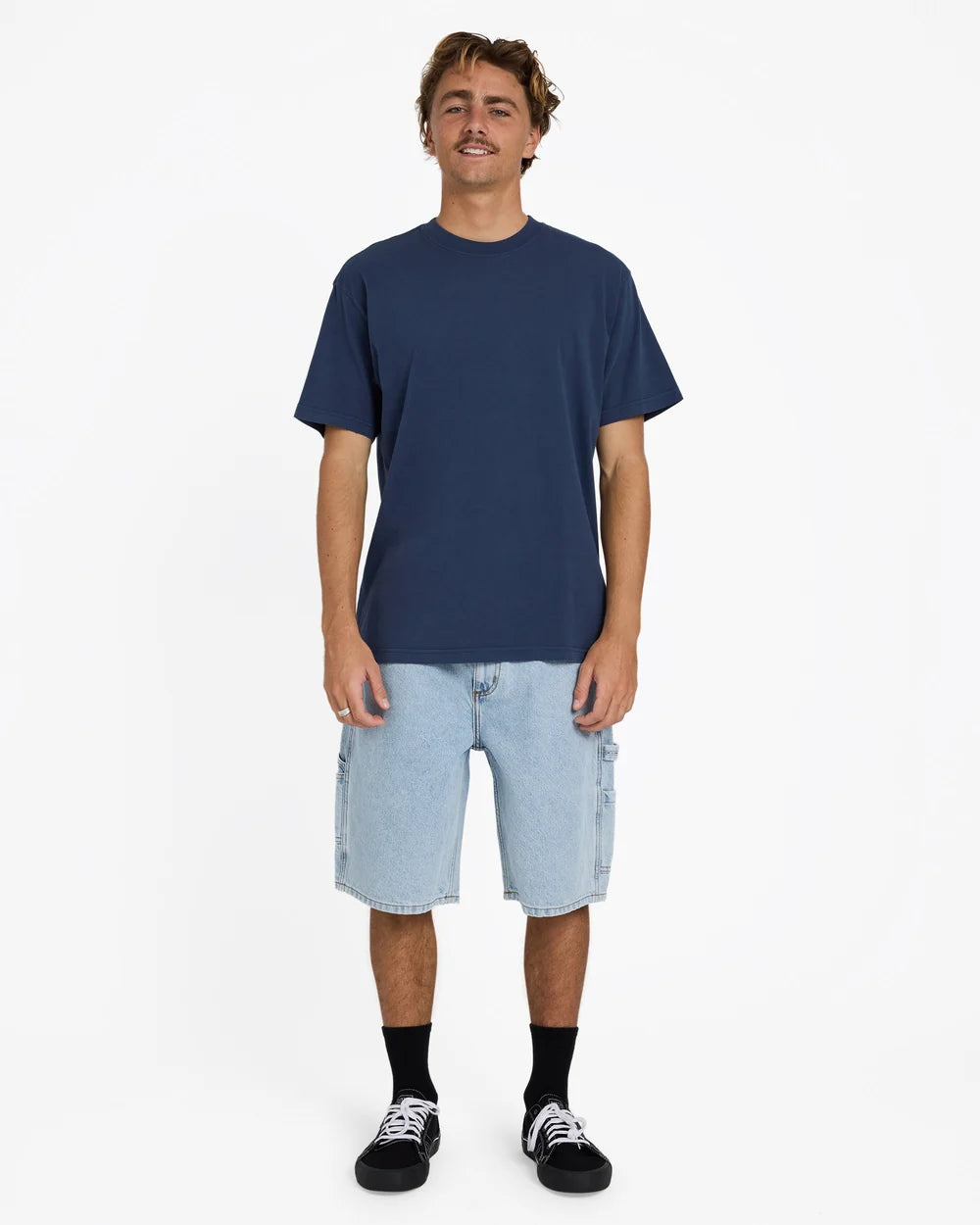 Billabong Premium Wave Wash T-Shirt Dusty Navy