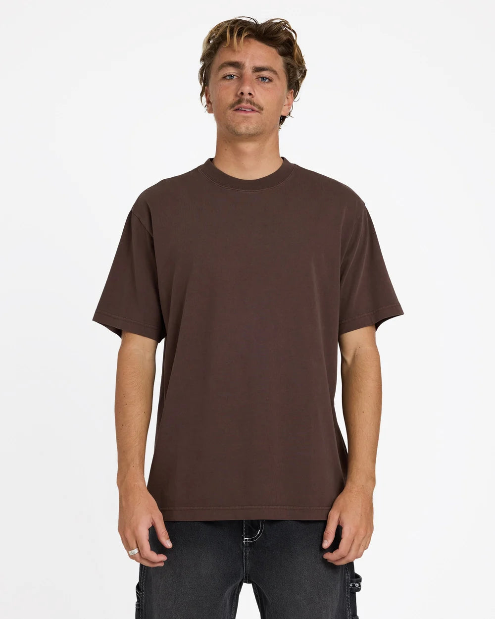 Billabong Premium Wave Washed T-Shirt Chocolate